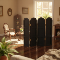 Dollhouse Folding Screen Foldable Small Space Divider DIY for Pretend Play, Kids