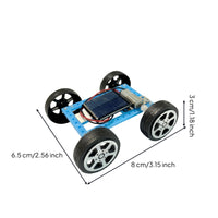 Solar Powered Car Assembly Kit Educational DIY Solar Vehicle Easy to Assemble