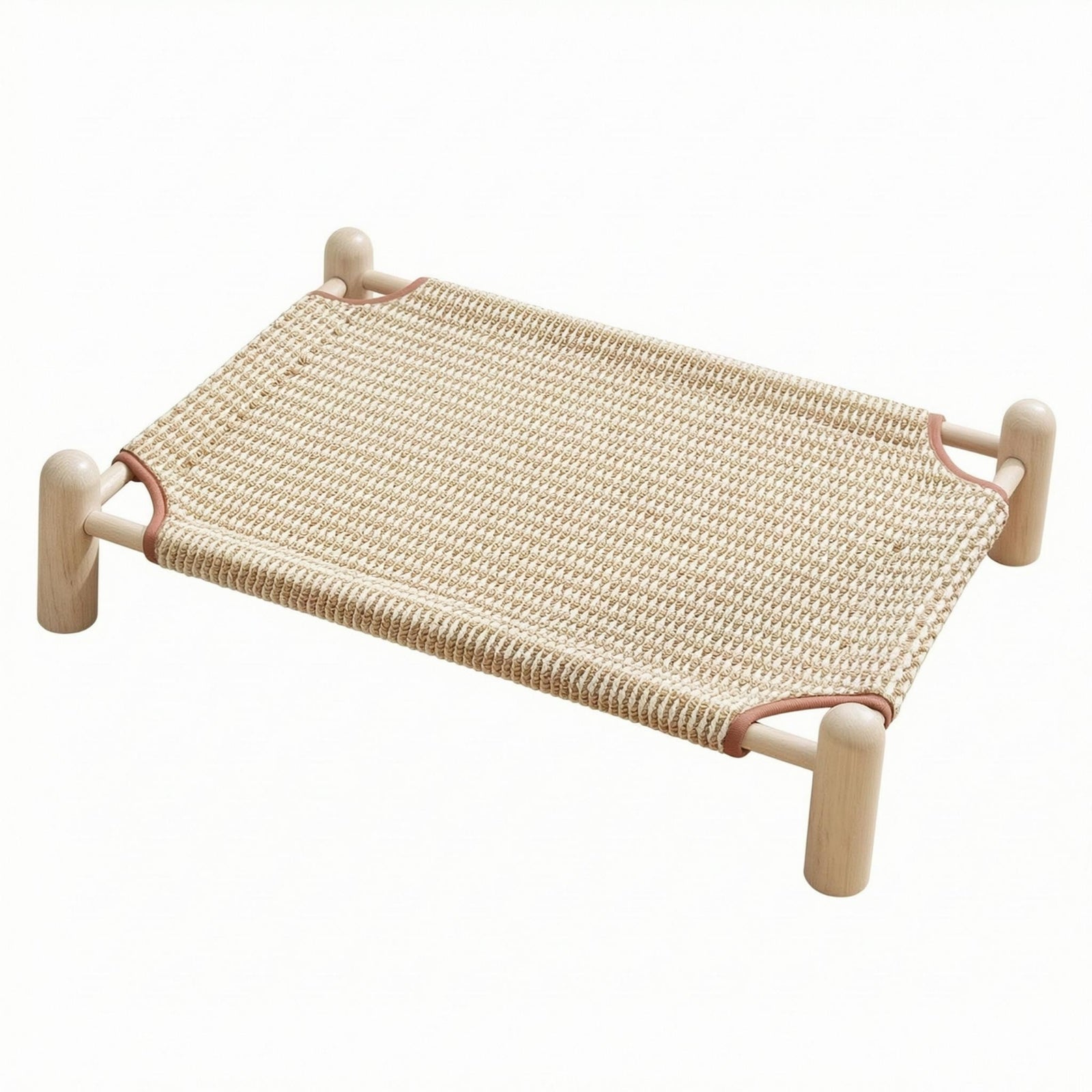 Raised Wooden Pet Bed Easy to Assemble Elevated Wooden Pet Bed Cooling