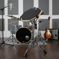 12 Inch Drum Practice Pad Set Noise Reducing 12 Inch Drum Practice Pad