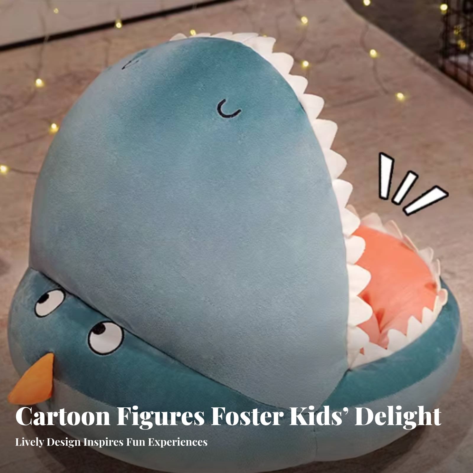 cuddly Character Armchair Soft and snug young child Seat Provides spine assistance