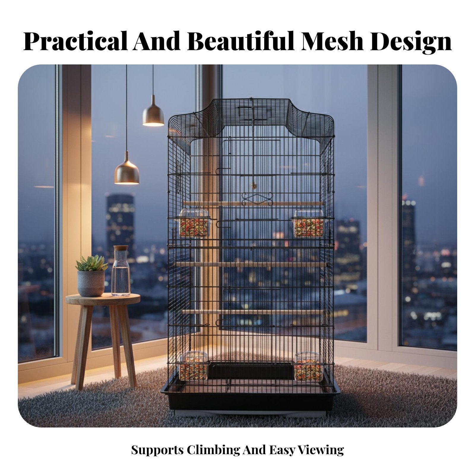 Extra Large Bird Villa Spacious Interior Large Bird Enclosure Sturdy