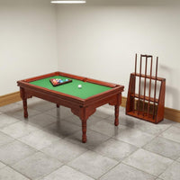 1:12 Scale Billiard Table Refined Workmanship for Scene Setting