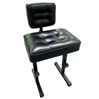 Adjustable Piano Bench Musical Furniture Quilted Bridge-Leg