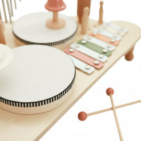 Multifunction Percussion Toy Portable Wooden Xylophone Table Allall-Inclusive