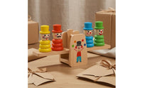 Wooden Balance Toy Comparison Freestanding Balance Scale Toy Math Learning