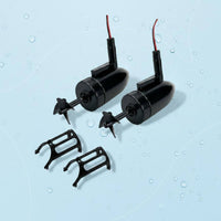 2 Pieces Rc Boat Propulsion Unit Long-Lasting Underwater Thruster Compact