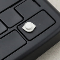 Power on off Button Cylindrical Press Surface Electronic Part Rounded Square