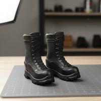 1/6 Combat Boots Realistic Texture 12 Inch Action Figure Shoes for Collectors