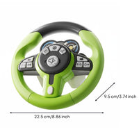Toy Steering Wheel With Lights and Sounds Copilot Steering Wheel Toy Educational