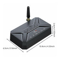 Bluetooth Receiver Transmitter USB Playback RCA AUX Bluetooth Adapter 40 M Range
