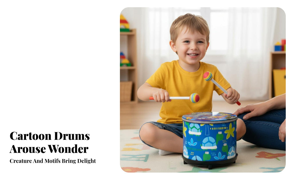 children's Hand Drum Rhythm Development Musical Toy Develops Fine movement Skills