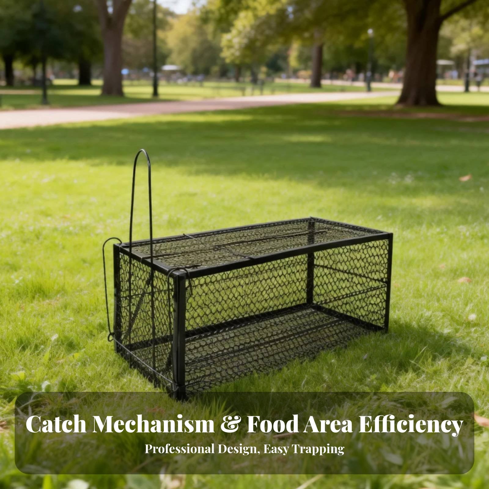 Folding feline enclosure Sensitive actuator wildlife containment unit firmly fastenedresistant fastening mechanism for Garden