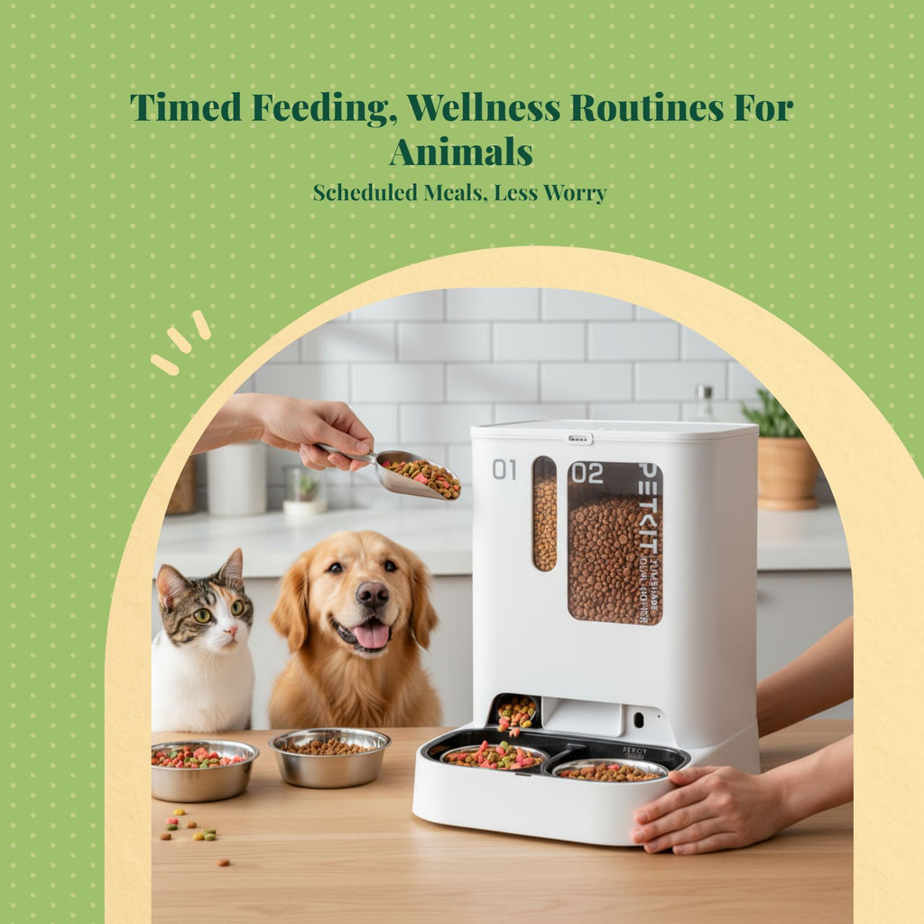 Smart Automatic Pet Feeder with Camera, Large Capacity