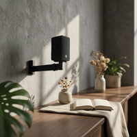 Speaker Wall Mount Metal Wall Speaker Bracket Multi Angle Heavy Duty for Stage