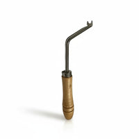 Piano String Hook Sturdy Metal Construction Piano Stringing Hook Versatile Stringing Tool Provides Additional Leverage