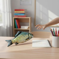 Aquatic Creature Shaped Writing Case Multi-Purpose Novelty Carp Bag for School