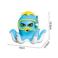 Sea Creature Sprinkler Summer Fun Rotating Water Jet Toy Family Friendly