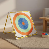 Stickysphere Aiming Surface Board Hand-Vision Coordination Game Set Easy Setup