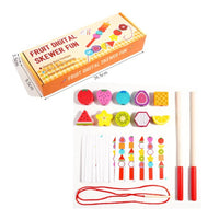 Fruit Lacing Beads Set Logical Thinking Child-Centered Pattern Matching Blocks