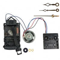 Clock Movement Accessory Kit Mounting Rings Hourly Chime Movement Kit Black