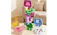 Vehicle Stacking Toy Early Education Balance Stacking Game for Preschoolers