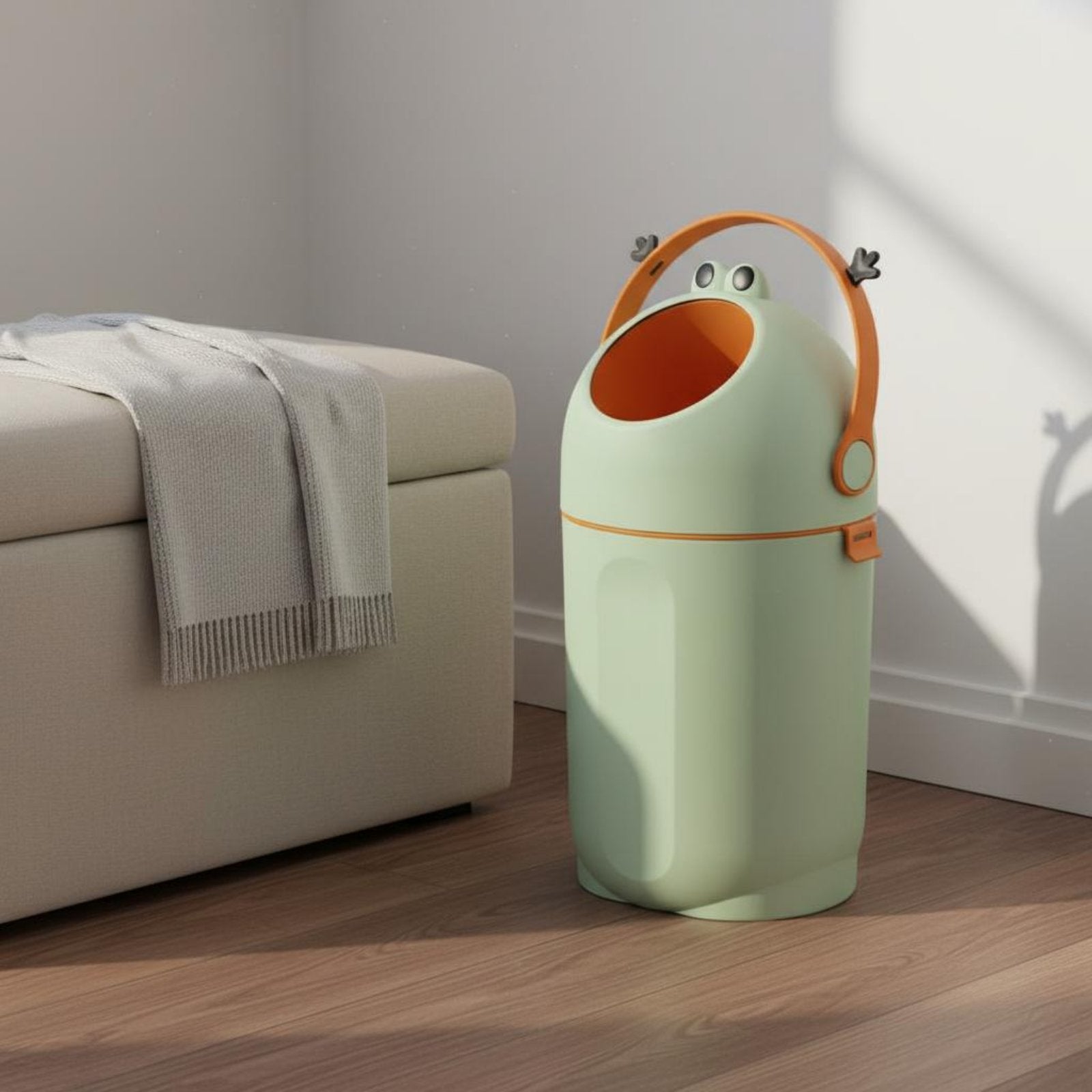 Diaper Pail Easy to Clean Household Storage