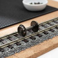 HO Scale Metal Wheels Universal Replacement 1:87 Scale Train Wheels