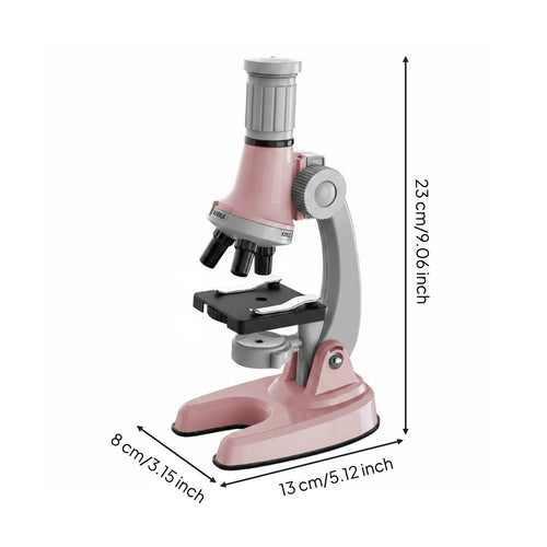 1200x Zooming Device Teaching Aid Student Zooming Device Kit Microscope for Kids, Classroom