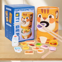 Chopstick Training Toy Realistic Look Wooden Feeding Toy Long-Lasting