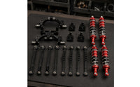 RC Car Shock Absorb Set Stable Performance RC Car Damping System Linkage Kit Aluminum Alloy Hobby Parts