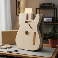 T-Style Design Guitar Kit Easy to Customize DIY Guitar Set 25.5 Inch Scale