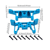 1/12 RC Aluminum shock mount Bracket Aluminum Shock Mount Set Reduces Vibration RC Car Part For