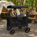 Push Wagon Stroller Front Brake Child Wagon Stroller Strap Closure