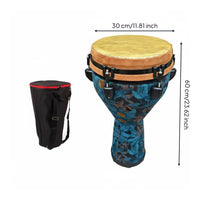 African Hand Drum Easy to Learn Bright Tone Percussion Instrument for Beginners