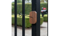 Wind Chime Hook Walnut Wood Self Wind Chime Hook Fits Doors for Porch