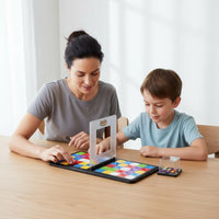 Tabletop Puzzle Game Problem Solving Color Matching Educational Method Match Puzzle Toy for Families