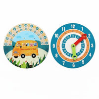 Multiplication Decomposition Disc Early Education Rotating Learning Wheel
