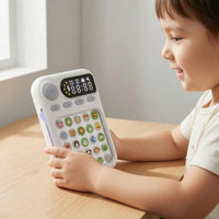 Attention Training Toy Button Controls Visual Exercise Toy White