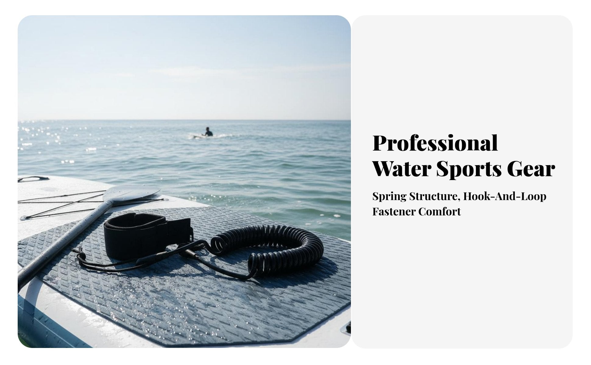 Stand-up Paddleboard Ankle Leash Rotating Connection Paddleboard Ankle Leash Stand-up Paddleboard Safety Cord Long-Lasting