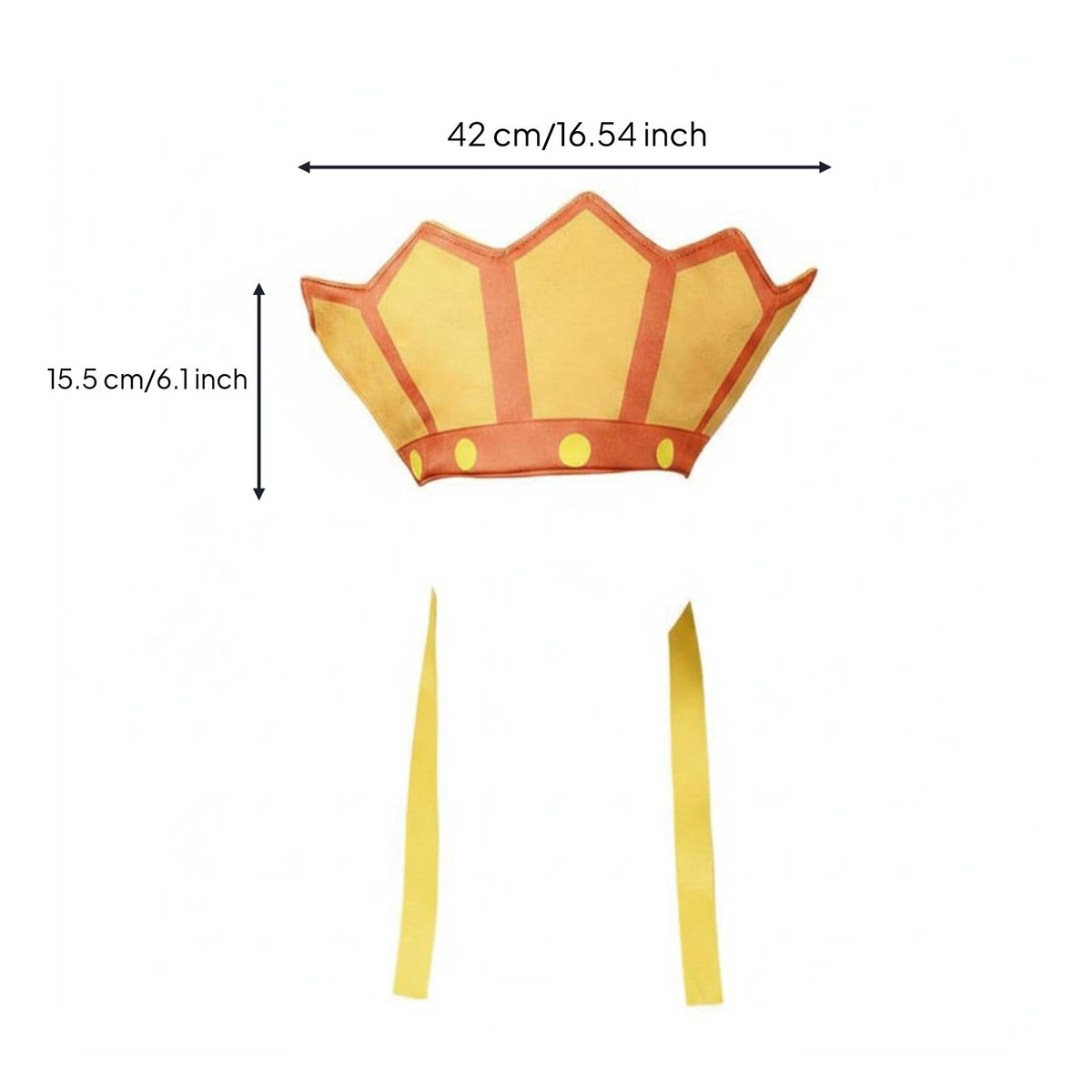 Tang Sanzang Hat Cartoon Design Chinese Monk Crown for Parties, Kids, Cosplayers