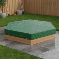 Hexagonal Sandbox Cover Sun Protection Waterproof Sandbox Tarp Dustproof