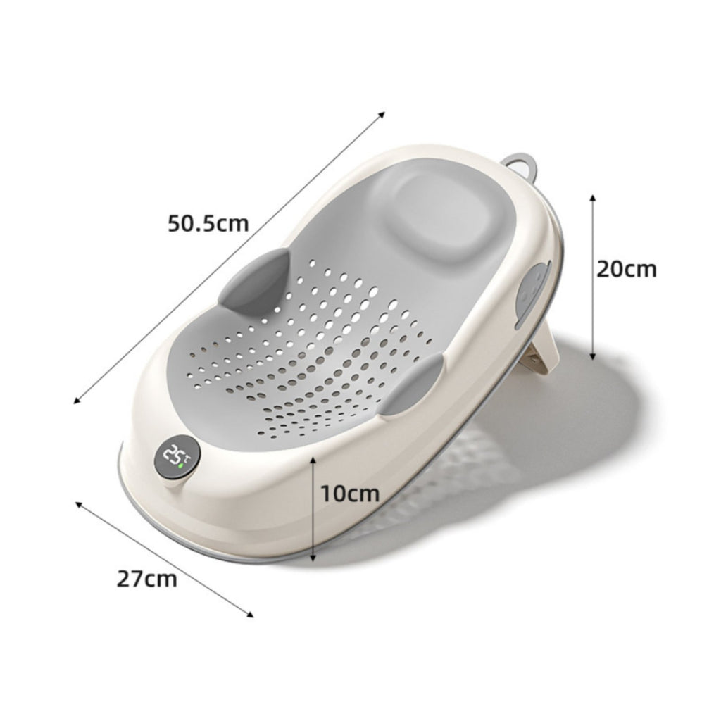 Newborn Bath Support Easy to Clean Baby Bath Seat Compact for Newborns