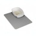 hexagonal Litter Trapping Mat Doubletier Design Floor Protector for feline Owners