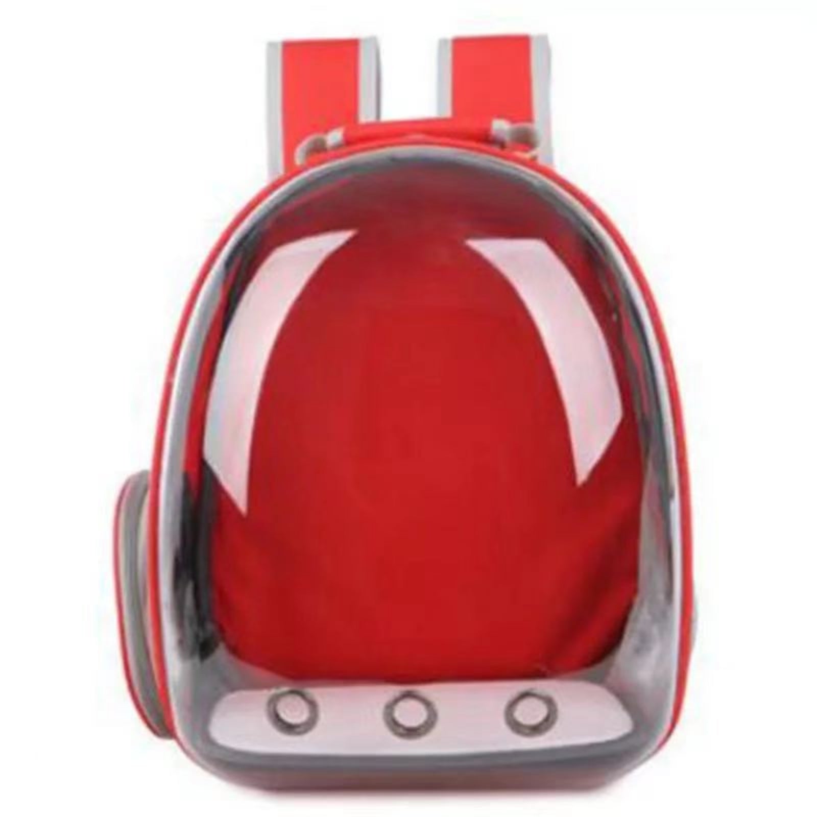Bubble Cat Backpack Adjustable Straps Cat Carrier Backpack Mesh Panel