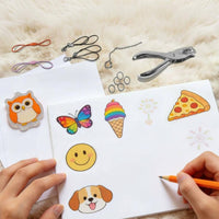 301 Pieces Shrink Plastic Sheet Kit Great Gift Idea for Crafters, Beginners