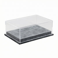 Clear Model Car Display Case Stitched Car Model Display Case Easy Setup