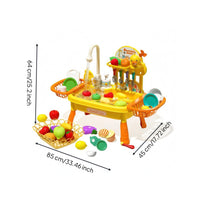 Duck Themed Toy Sink 7 L Basin Playset Drying Rack