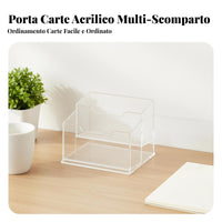 Acrylic Card Display Stand Space Saving Trading Card Storage Box Easy Retrieval