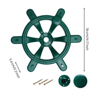 Pirate Craft Wheel Versatile Kids Steering Wheel Weather Resistant Playground Boat Steering for Young Children